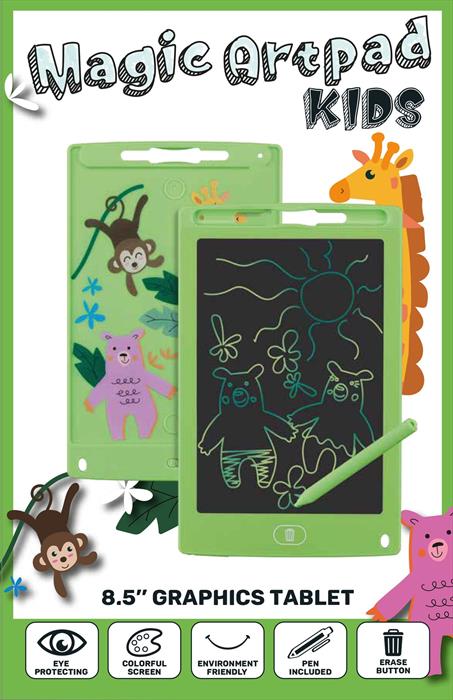 Tech Pop - Tablet Grafico Magic Artpad Kids-verde