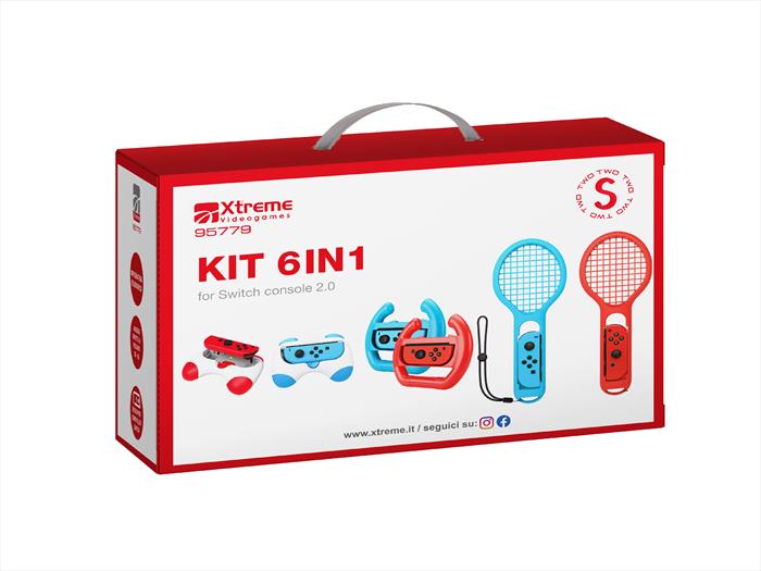 Xtreme - Kit 6 In 1 Switch 2 95779-blu Arancio