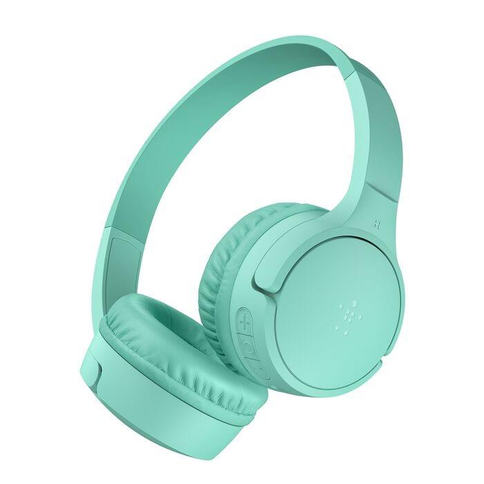 Belkin - Cuffie On-ear Wireless Per Bambini Soundform-menta