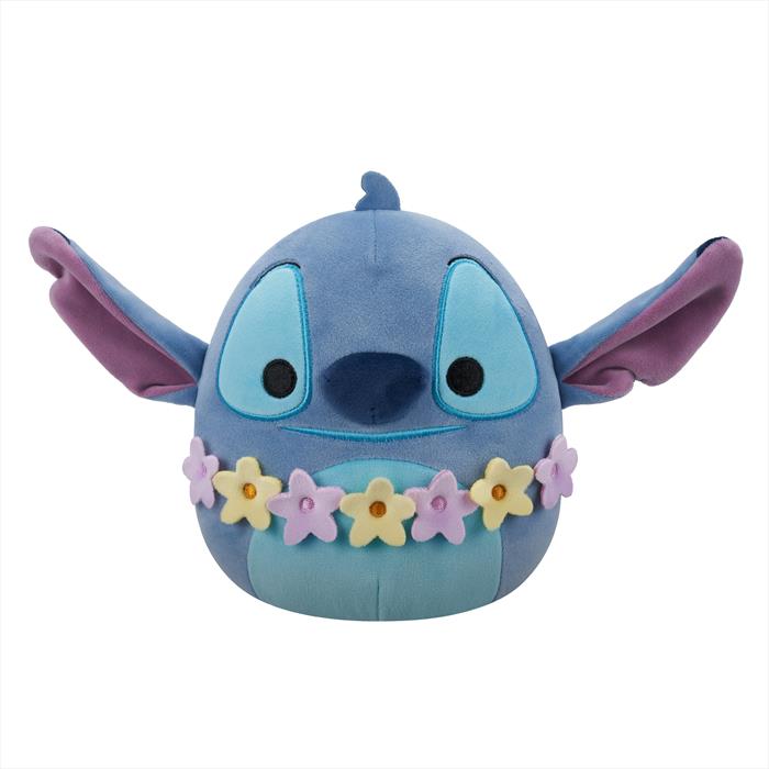 Rey Toys - Squishmallows Stitch Con Ghirlanda Cm 25 Licenza U, Multicolore