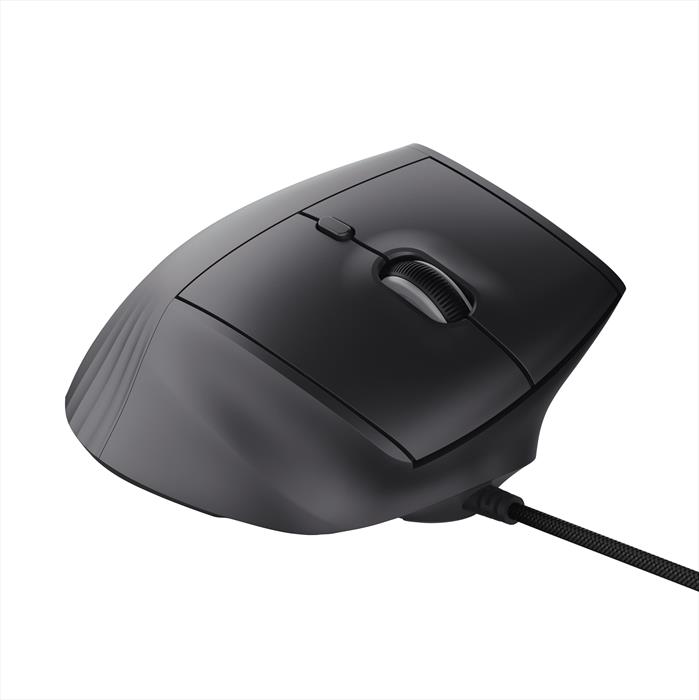 Trust - Gxt145 Rexxa Ergonomic Gaming Mouse-black/rgb