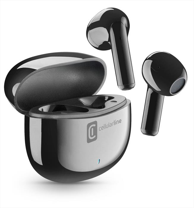 Cellularline - Auricolari True Wireless A Capsula Kaps-nero