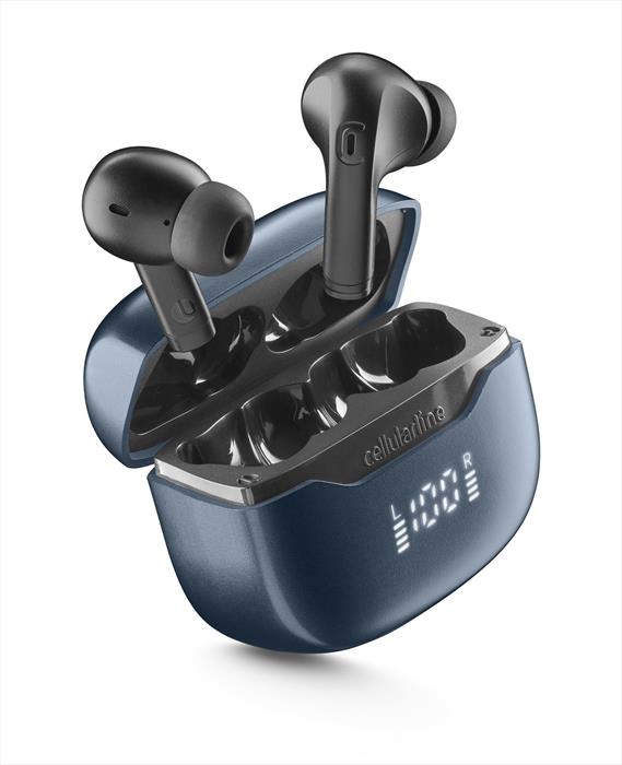 Cellularline - Auricolare Bluetooth Btkeyprotwsk-nero