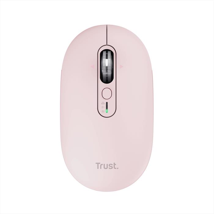 Trust - Seron Hypscroll Slim Wrls Mouse-pink