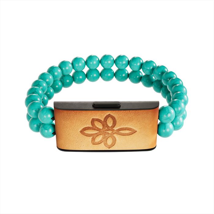 Mylumi - Bracciale Wellness Shamballa Plus Turchese Piccolo-turchese Piccolo