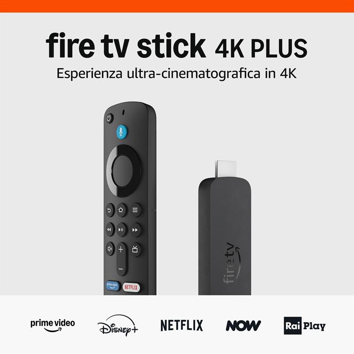 Amazon - Fire Tv Stick 4k Plus Di Amazon-nero