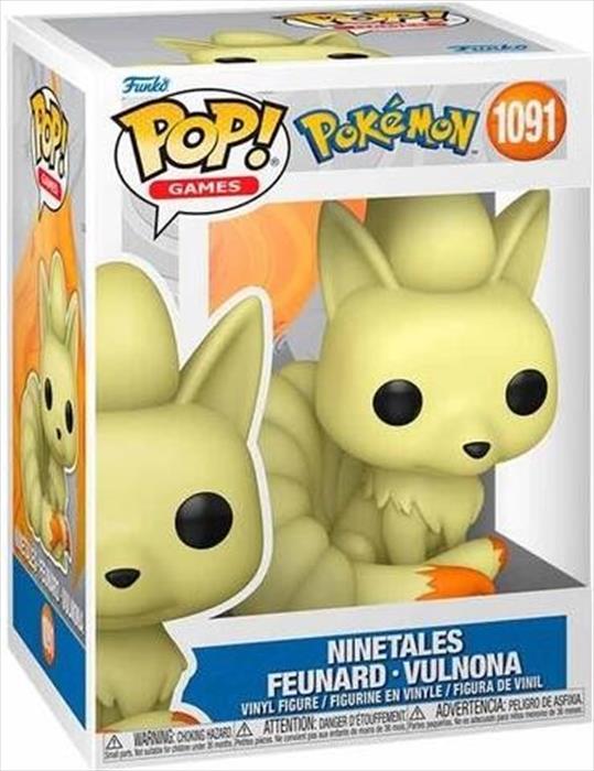 Funko - Pop Pokemon Ninetales 1091, N.d.