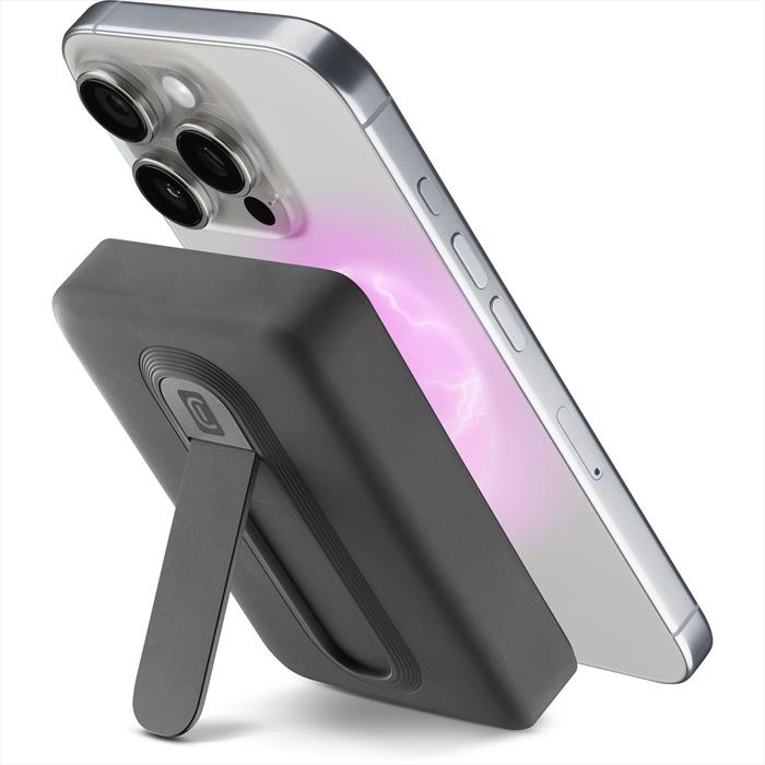 Cellularline - Power Bank 10000 Mah Mag 10000 Qi2-nero