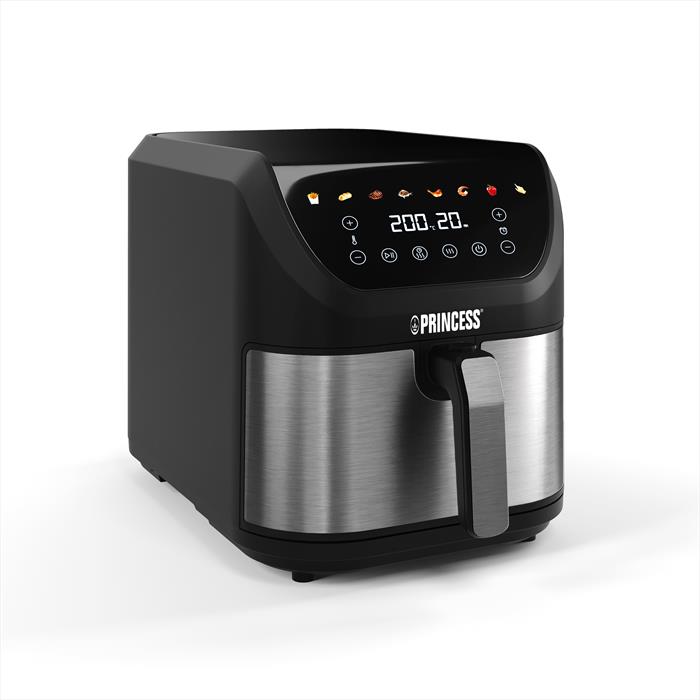 Princess - Friggitrice Ad Aria 182467-nero/plastica/acciaio