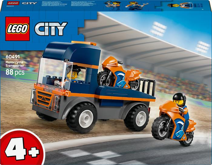 Lego - City Trasportatore Di Moto - 60491 Lego - City Trasportatore Di Moto - 60491