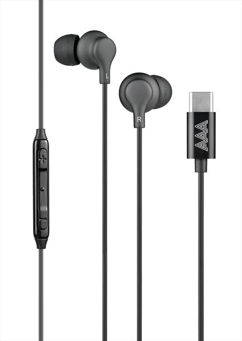 Aaamaze - Auricolari In Ear Bud A Filo Usb-c-nero