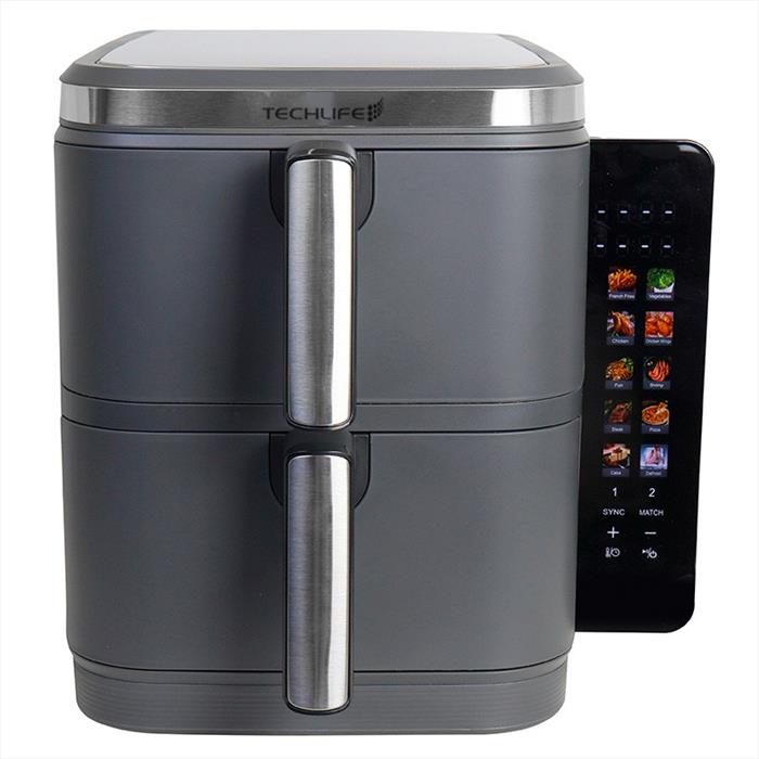 Techlife - Friggitrice Ad Aria Tlcu4612d-grigio
