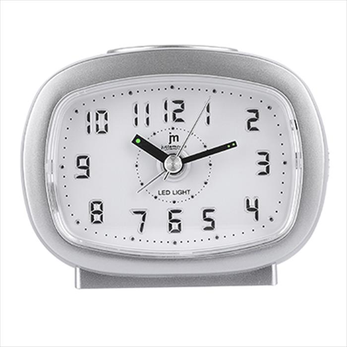 Lowell - Sveglia Quarzo Movimento Silenzioso Ja7105s-silver