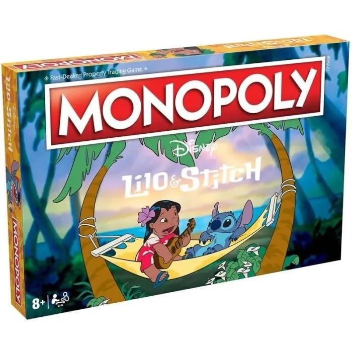 Winning Moves - Gioco In Scatola Monopoly Lilo & Stitch