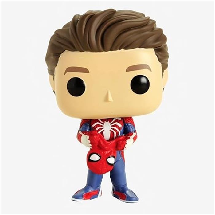 Funko - Pop Games Spider Man Unmasked - 30633, Multicolore