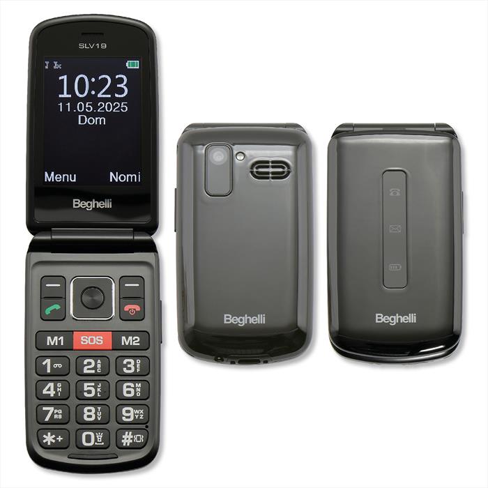 Beghelli - Salvalavita Phone Slv19 Ecodesign 9205n-grigio