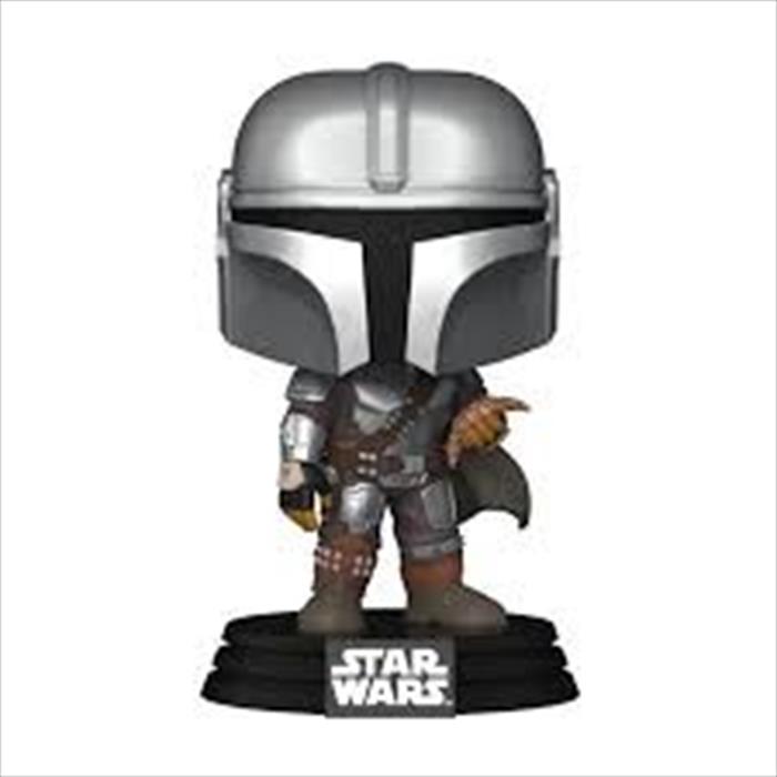 Funko - Pop Star Wars Bobf Mando Wpouch - 68654, Multicolore