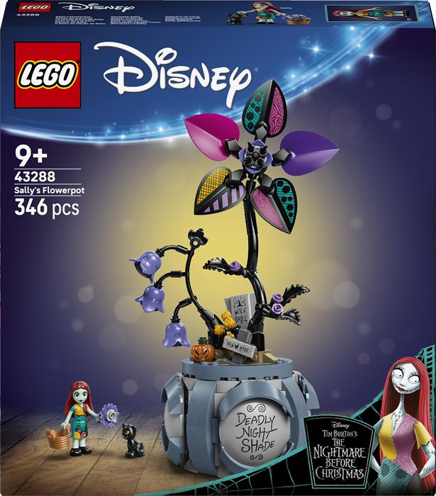 Lego - Disney Vaso Di Fiori Di Sally - 43288, Multicolore Lego - Disney Vaso Di Fiori Di Sally - 43288, Multicolore