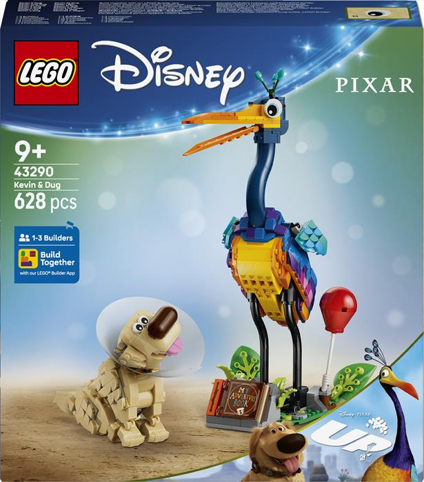 Lego - Disney Kevin E Dug - 43290y, Multicolore