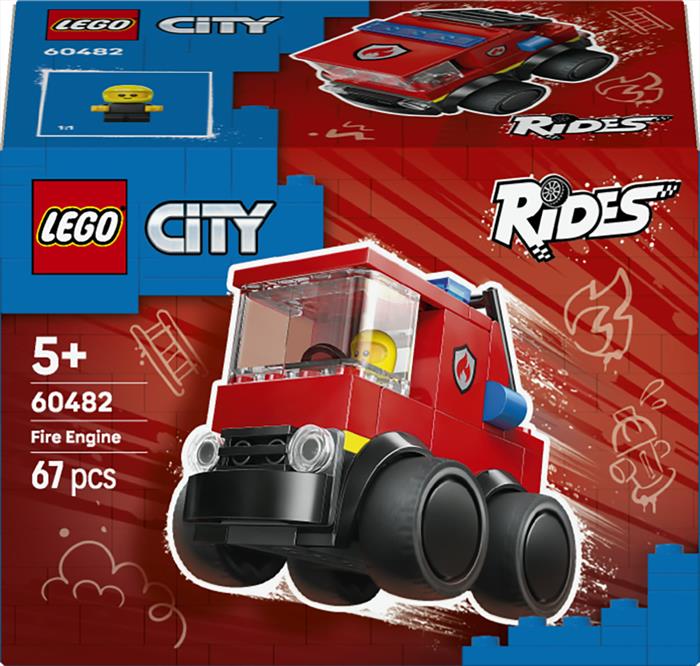 Lego - City Veicoli – Autopompa - 60482, Multicolore