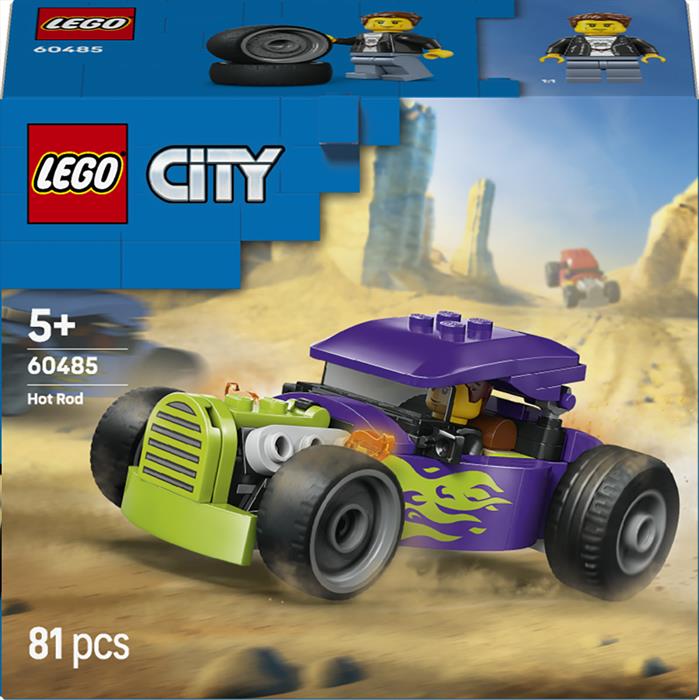 Lego - City Bolide - 60485, Multicolore