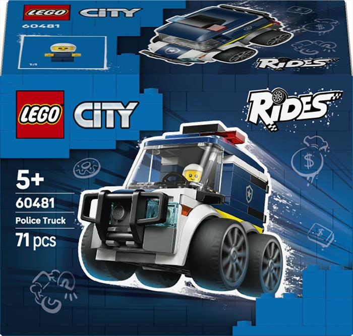 Lego - City Veicoli – Suv Della Polizia - 60481, Multicolore