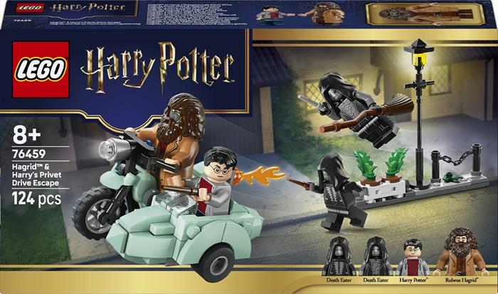 Lego - Harry Potter Fuga Da Privet Drive Di Hagrid -76459, Multicolore