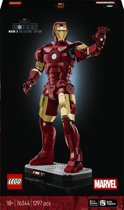 Lego - Marvel Iron Man Mark 3 - 76344, Multicolore