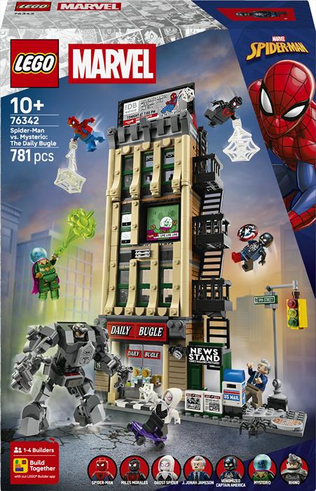 Lego - Marvel Spider-man Vs. Mysterio: Il Daily - 76342-multicolore