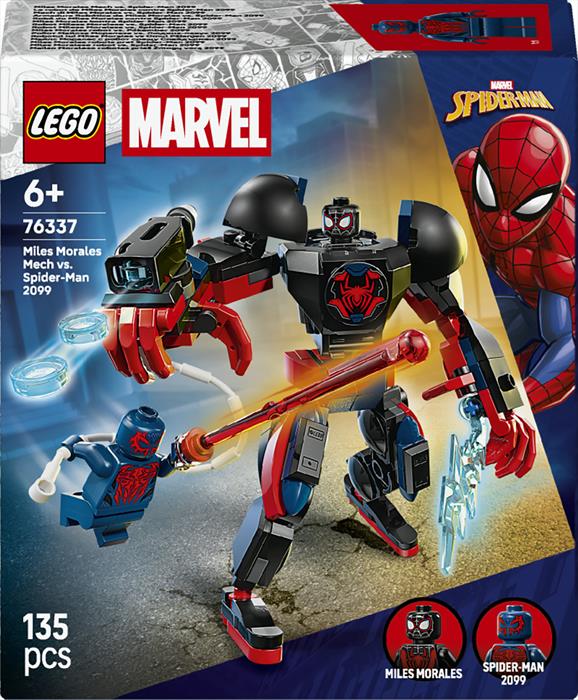 Lego - Marvel Mech Di Miles Morales Vs. Spider-man -76337, Multicolore