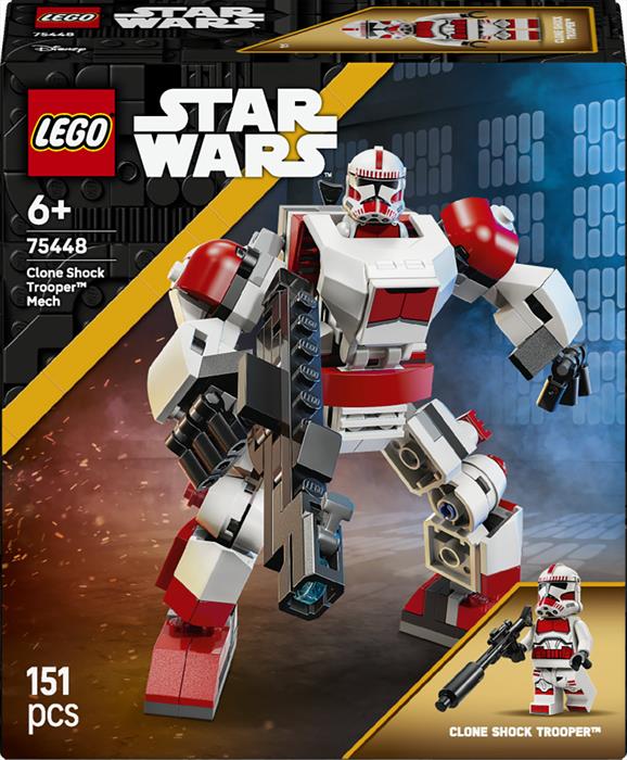 Lego - Star Wars Mech Clone Shock Trooper - 75448, Multicolore