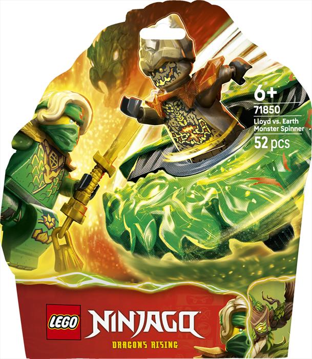 Lego - Ninjago Lloyd Contro Spinner Mostro Terra - 71850, Multicolore