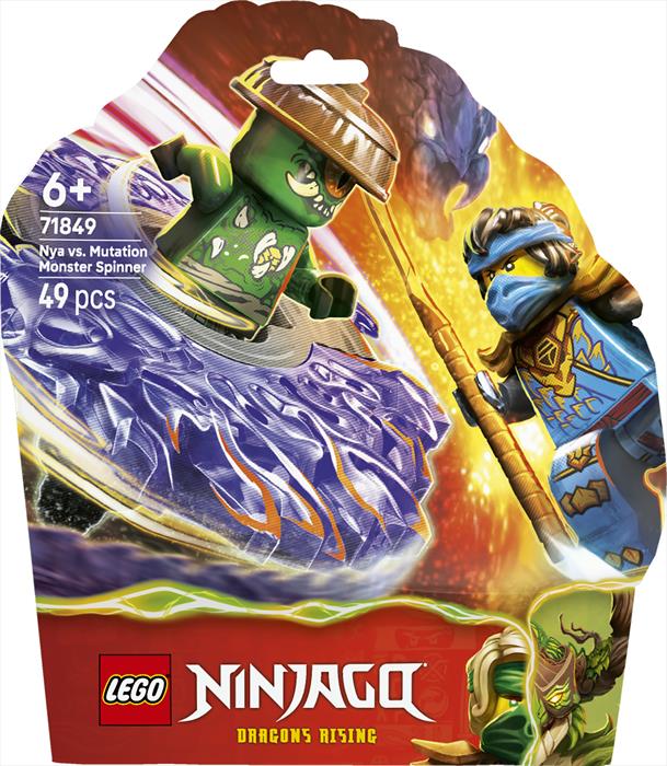 Lego - Ninjago Nya Contro Spinner Mostro Mutazione -71849, Multicolore