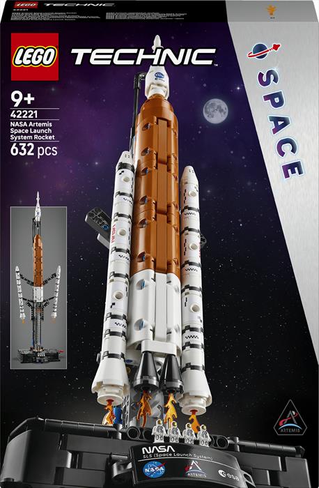 Lego - Technic Sistema Lancio Spaziale Razzo Nasa - 42221, Multicolore