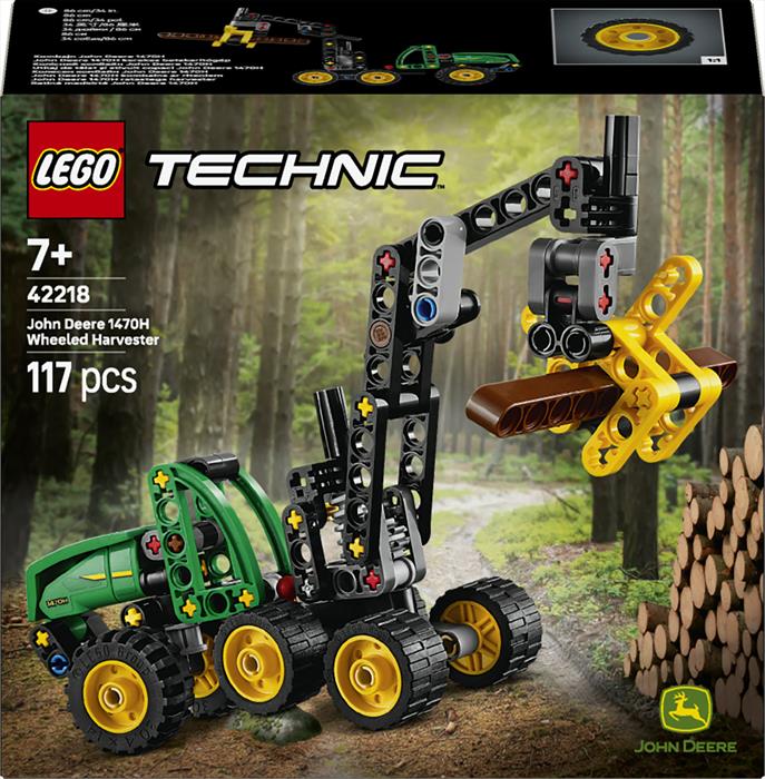 Lego - Technic Mietitrebbia Gommato John Deere - 42218-multicolore