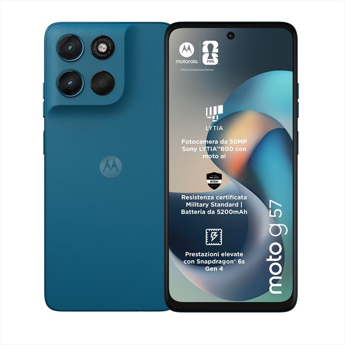 Motorola - Smartphone Moto G57-pantone Corsair