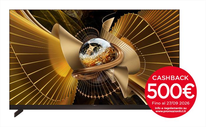 Tcl - Smart Tv Mini Led 4k 75" 75x11l-nero, Metallico