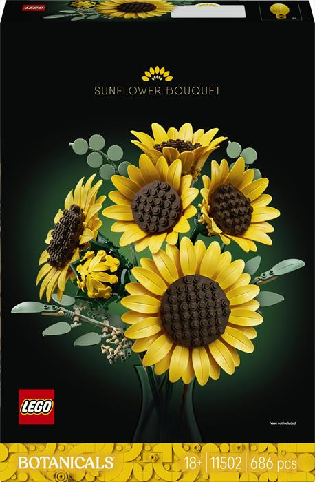Lego - Botanicals Bouquet Di Girasoli - 11502, Multicolore