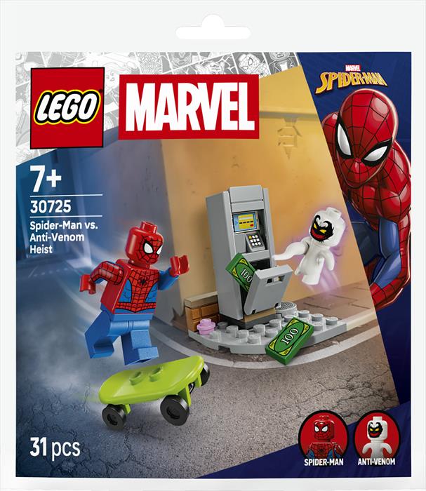 Lego - 30725 Rapina: Spider-man Contro Anti-venom-multicolore