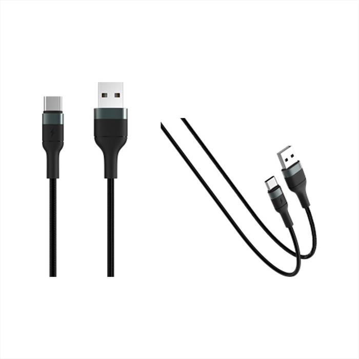 Techlife - Cavo Usb Type C 2.0 Tlmt0037-nero