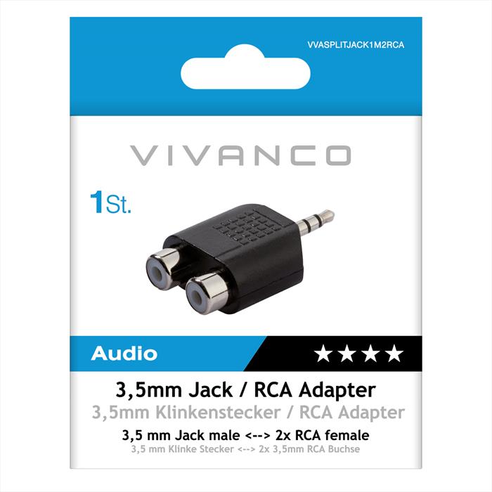 Sbs - Adattatore Audio Compatto-nero