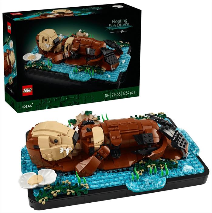Lego - Ideas Lontre Marine - 21366, Multicolore