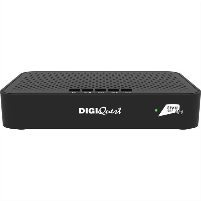 Digiquest - Decoder Digitale Tivùsat Q10 Classic-nero