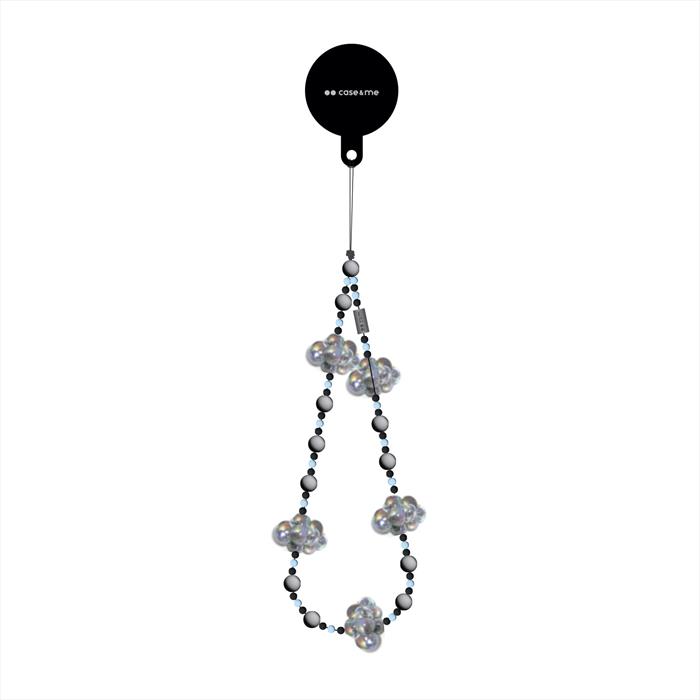 Caseme - Beads Laccetto Telefono, Nuvola-grigio