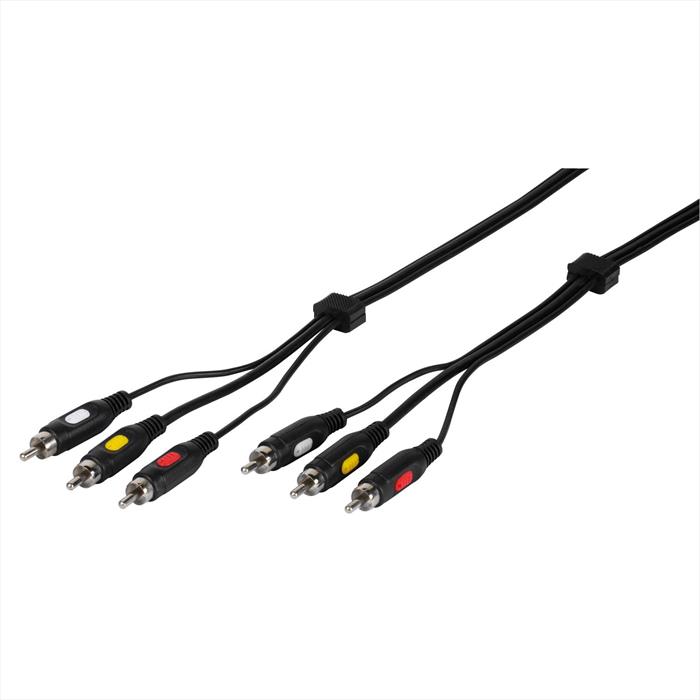 Vivanco - Cavo Rca Video M-m 2m B-nero