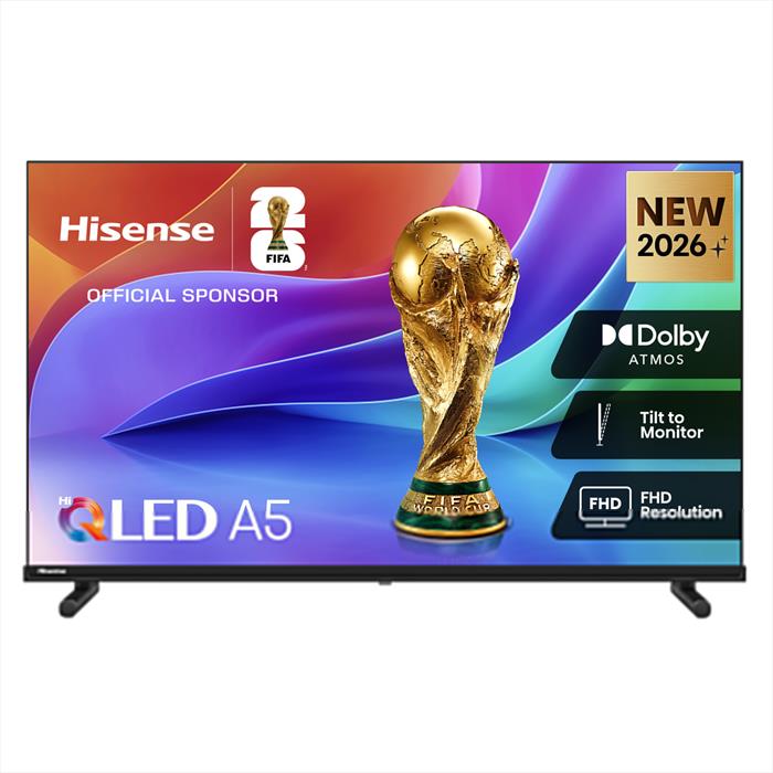 Hisense - Smart Tv Qled Fhd 40" 40a59s-nero