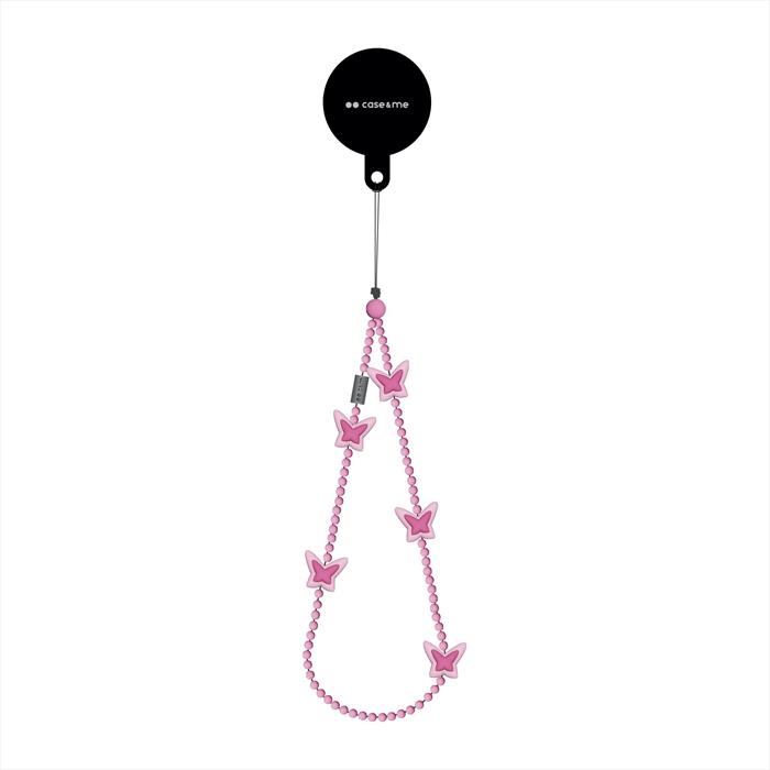 Caseme - Beads Laccetto Telefono, Farfalla-verde