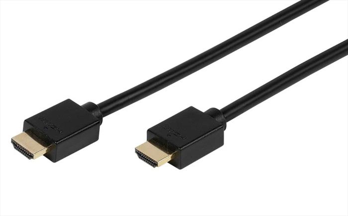 Vivanco - Cavo Hdmi 2.0 (maschio-maschio) 4k / 60hz - 2 M-nero