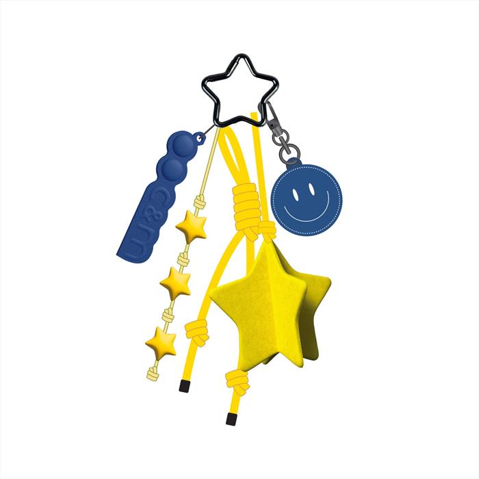 Caseme - Charm Decorativo, Luna-giallo