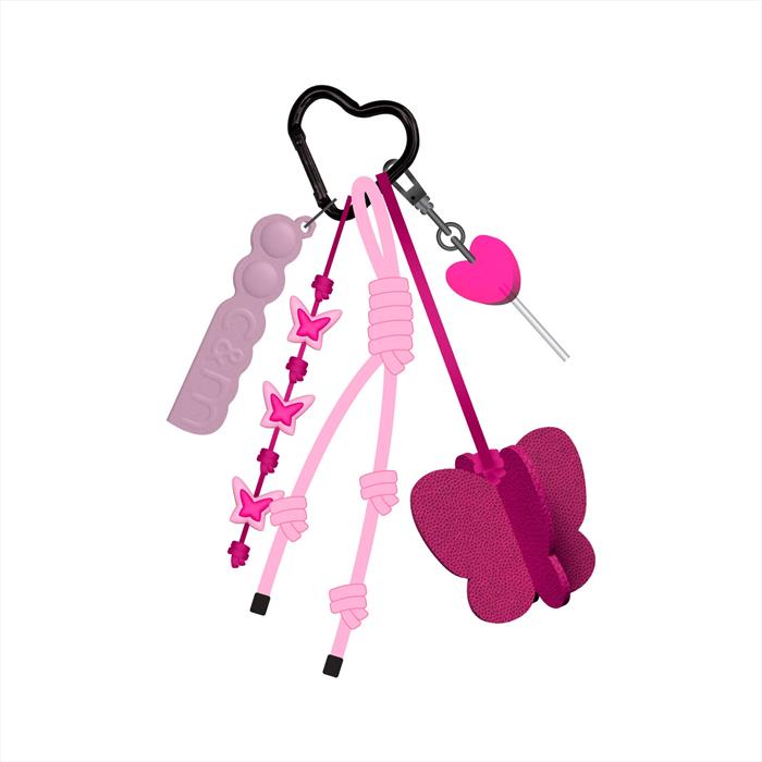 Caseme - Charm Decorativi Farfalla-rosa